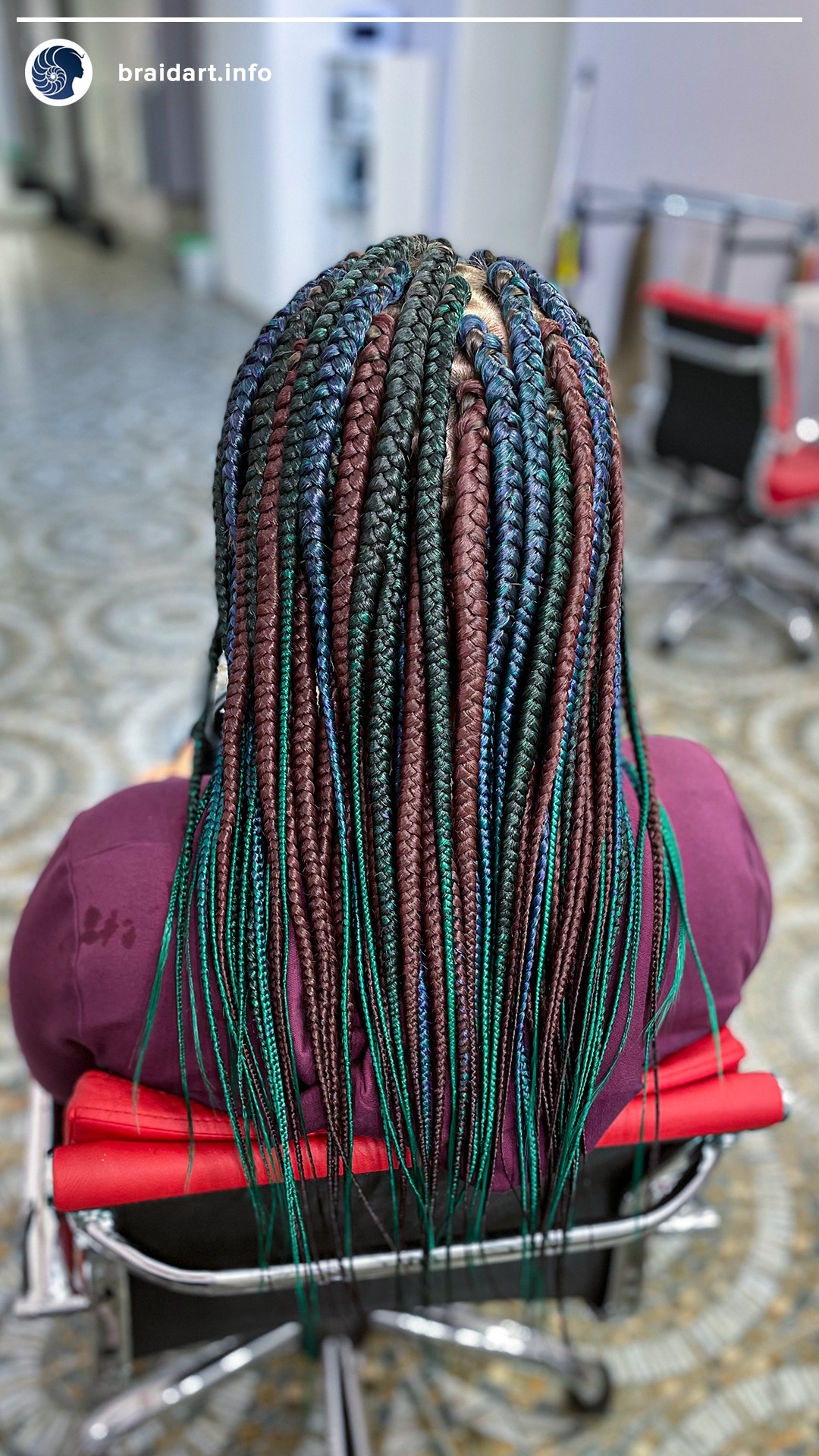 Плетение африканских косичек, плетение гофре и плетение Пони в магии волос с помощью канекалона