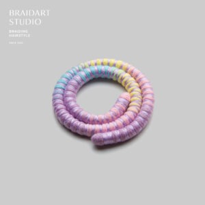 Маленький луполокс для дред и кос "Единорог".