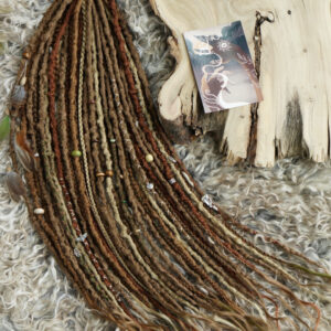 Комплект бохо-дред "Древесная чаща"