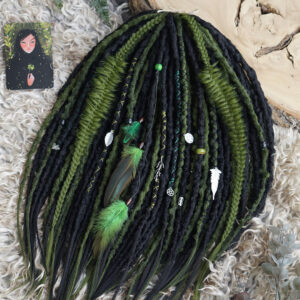 Бохо де-дреды "Болотные мхи"