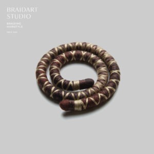 Маленький луполокс для дред и кос "Древесный".